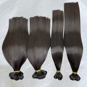 ราคาโรงงาน เครื่องจักรรุ่น JAE 2543 น้ำหนัก 100 กรัม เส้นผมอินเดียแบบ Double Weft Remy  แบบมัดเป็นช่อ  ผมดิบธรรมชาติ  จัดเรียงเกล็ดผม  สำหรับต่อผมแบบ Fusion  บรรจุภัณฑ์สำหรับส่งออก - Product Image 1