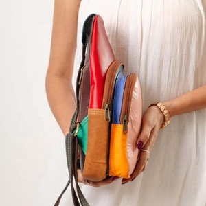 LW Véritable peau de vache Cuir Femmes Isolé Bohème Rock Sac à Dos PVC Robe Résistant à l'Eau Élégant Sac à Bandoulière National - Product Image 2