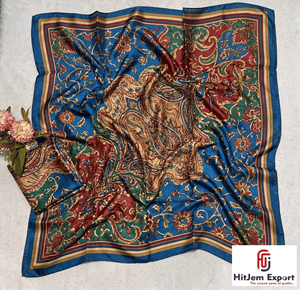 Custom Satin <b>Scarf</b> Fabric Personalized Printed Design OEM ODM Manufacturer With Private Label For Promotion Event Gift - Product Image 4