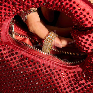 Premium High Quality Fashion Women Handmade Clutches with Zipper Closure Beading Durable Material & Customizable Options - Product Image 6