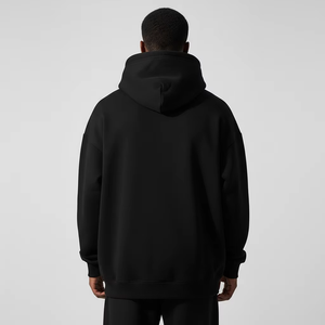 Nouveau sweat à capuche 2025 en coton 100% 340g, couleur unie, haute qualité, style rétro américain, pour l'hiver, usage quotidien décontracté - Product Image 6