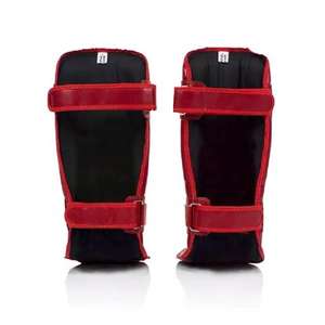 Wholesale Own Factory Made Karate Shin Pad / Mma Shin Guards Removable Instep Guards Protective Pads - Product Image 2