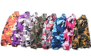 Veste coupe-vent camouflage de haute qualité 2026 pour entraîneurs, manteau décontracté fin camouflage 2026, veste hip-hop pour hommes, Maan Wears - Product Image 3