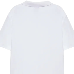 Polo de manga corta con cremallera, camiseta informal con cuello, ligera, transpirable, para golf, tenis, ropa deportiva, top moderno de estilo urbano. - Product Image 4