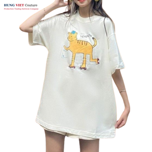 DTG Impreso Streetwear Camisa para Hombres Mujeres Bajo MOQ Precio de Fábrica - Product Image 5