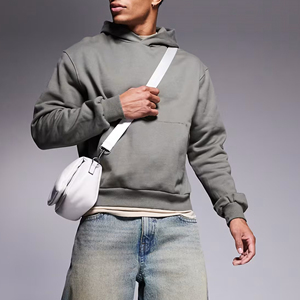 OEM <b>Men</b> Oversized Hoodie Premium Fleece Streetwear Sweatshirt Custom Logo Apparel Manufacturer - Product Image 2