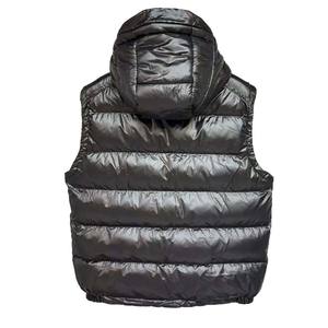 Chaleco de Plumón Sin Mangas para Hombre, Cálido para Invierno, Impermeable, Brillante, Tipo Burbuja - Product Image 3