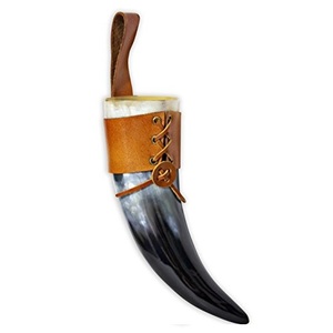 Corne à boire en buffle la plus vendue, fabricant et exportateur de cornes à boire en buffle naturelles d'Inde - Product Image 3