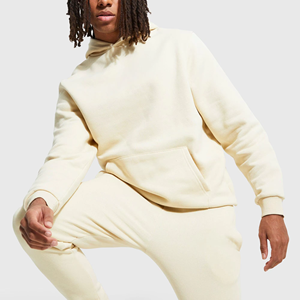 Ensemble de survêtement décontracté pour homme avec sweat à capuche imprimé délavé à l'acide et pantalon de jogging coupe ajustée - Product Image 4