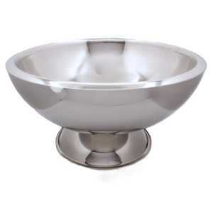 Wholesale Unique Metal <b>Wine</b> Bowls Aluminium Pedestal Decorative Elegant Gold <b>Wine</b> Bowl For Home Wedding Decor Beverage Tub - Product Image 4