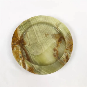 Bandeja Decorativa de Ónix Verde Multicolor en Forma de Burbuja, Bandeja de Servir de Piedra Natural Hecha a Mano, Proveedor Mayorista de Bandejas de Ónix de Lujo - Product Image 4