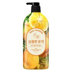 Happy Bath Real Garden Vitamin Vitality Gel de Baño 1 unidad 900g Yuzu Refrescante con Vitamina B - Product Image 1