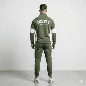 ชุดวอร์มผู้ชายทรงขาบาน ผ้าคอตตอนหนา 100% รับสกรีนโลโก้ กางเกงขาบานและเสื้อฮู้ดดี้ทั้งชุด ทุกขนาด MOQ ต่ำ - Product Image 6