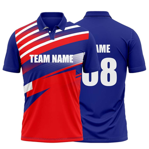 Quick Dry Polo Team Jersey Lightweight Interlock Polyester Fabric Professional Team Uniform High Quality Stitching - Product Image 5