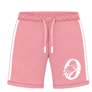 Pantalones Cortos Deportivos Rosa Bebé, Personalizados, para Entrenamiento Atlético, Gimnasio, Ejercicio, con Cordón, Secado Rápido, Transpirables, Ropa Deportiva de Alto Rendimiento, Uniforme de Equipo - Product Image 1