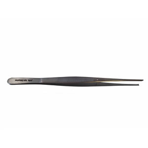 Pince à tissus chirurgicale droite en acier inoxydable de qualité supérieure, 18 cm, à dents, instrument médical - Product Image 3