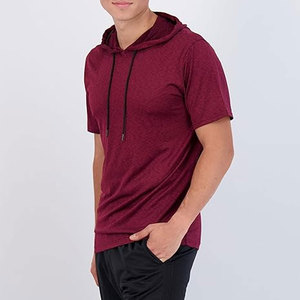 Sudadera Deportiva Ligera y Transpirable de Manga Corta para Hombre, Ideal para Entrenamiento, Gimnasio, Running y Fitness - Product Image 2