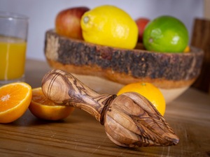 Wooden Manual Lemon <b>Reamer</b> Juicer Dishwasher Safe Kitchen Accessory - Product Image 4