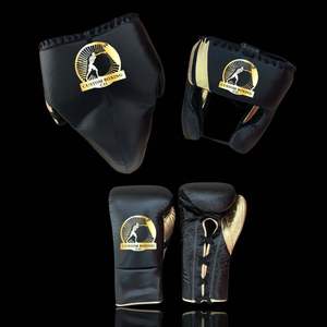Protector Bucal de Cuero de Alta Calidad a Precio de Fábrica para Entrenamiento de MMA y Muay Thai, Equipo de Boxeo, Guantes de Boxeo, Protector de Cabeza y Protector Inguinal - Product Image 1