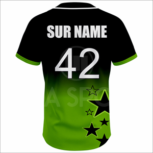 2026 Wholesale Custom New <b>Baseball</b> Uniform Jersey Breathable Quick Dry Summer Half Team Sportswear Sublimation Printed OEM - Product Image 3