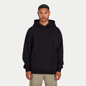 High Quality Regular Fit Acid Wash Silk Screen Printed Lined Logo Hoodies Unisex Polyester/Cotton Fleece for Men - Product Image 1