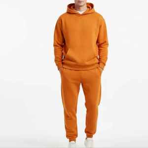Custom Logo Active <b>Pullover</b> Cotton Polyester Pocket <b>Pullover</b> <b>Men</b> Tracksuit - Product Image 1