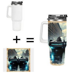 Vaso Térmico Personalizado de 40oz, de Acero Inoxidable, con Asa, para Agencias de Turismo y Viajes - Product Image 1