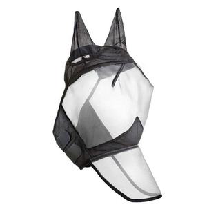 Masque anti-mouches pour chevaux de qualité supérieure, réglable, en maille respirante douce, protection des oreilles, durable, personnalisable, fournitures d'entretien pour chevaux - Product Image 3