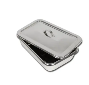 Bandeja de Instrumentos Dentales de Acero Inoxidable Quirúrgico Médico, Cubierta para Bandeja de Bebé, Manual, Personalizable, para Uso en Clínicas y Esterilización - Product Image 5