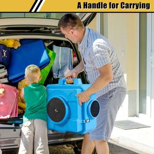 เครื่องกรองอากาศเชิงพาณิชย์และอุตสาหกรรมพร้อมเครื่องกำจัดกลิ่นประสิทธิภาพสูง เครื่องฟอกอากาศสำหรับใช้ในครัวเรือน - Product Image 2