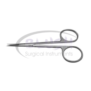 Straight Sharp Tip Surgical Scissors Ophthalmic Microsurgical Instrument Stainless Steel Eye Surgery Tool By <b>Blush</b> Surgical - Product Image 1