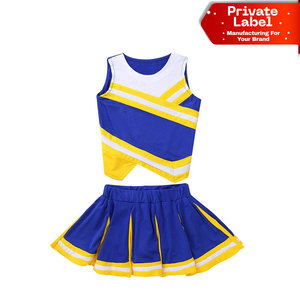 Private Label Manufacture Cheerleading uniform Sublimation Print <b>Dress</b> <b>Custom</b> Tag Sportswear Cheerleading uniform High Performa - Product Image 1