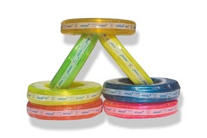 Manguera de jardín ligera personalizada de PVC verde reforzada con fibra, material plástico trenzado, tubería doméstica para agua - Product Image 3