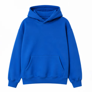 เสื้อฮู้ดผ้าฝ้ายฟลีซแบบสั่งทำ แบรนด์ส่วนตัว ขายส่ง ผู้ผลิต OEM ผลิตจำนวนมาก เสื้อผ้ากันหนาวหนานุ่ม ผู้จัดจำหน่าย - Product Image 1