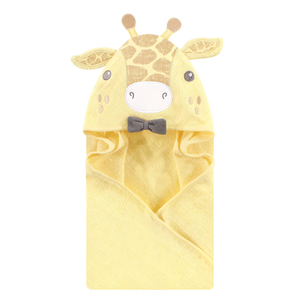Best Absorbent Bamboo Cotton Hooded Bath <b>Wrap</b> for Babies 0-5 Years Custom Logo-OEM/ODM Service Hypoallergenic Bath <b>Towel</b> - Product Image 3