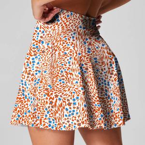 2026 Luxury Breathable Active Wear for Women Custom Logo Tennis Dress Short <b>Skirt</b> Strapless Spandex/Cotton OEM - Product Image 2