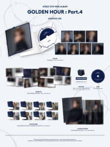 ATEEZ-GOLDEN HOUR Parte 4 [VERSIÓN DIGIPACK] CD coreano - Product Image 2