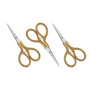 Ciseaux à cuticules de qualité supérieure, traités par chaleur sous vide, avec lame courbée et trou carré pour une précision et une tranchance supérieures - Product Image 4