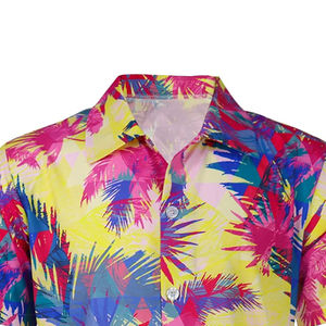 Chemise de plage décontractée à manches courtes en polyester pour homme, best-seller, séchage rapide, respirante, qualité supérieure, OEM - Product Image 6