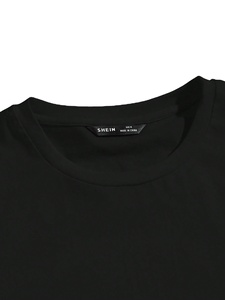 เสื้อยืดถักนิตติ้งสีพื้นสำหรับผู้ชาย, ผ้าโพลีเอสเตอร์/ ผ้าฝ้ายเนื้อนุ่มสวมใส่สบายสไตล์วินเทจระบายอากาศได้ดีแห้งเร็ว - Product Image 5