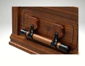 Cercueils en bois massif de style nord-américain de haute qualité DSP, finition brillante, garantie de 3 ans, urnes funéraires pour crémation, vente en gros - Product Image 5