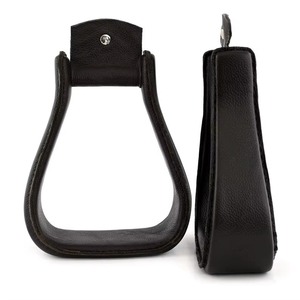 Estribos de Seguridad de Aluminio para Montar a Caballo, Estribos Ecuestres Antideslizantes con Protección para el Tobillo, Premium para Arena y Equitación Veterinaria - Product Image 3
