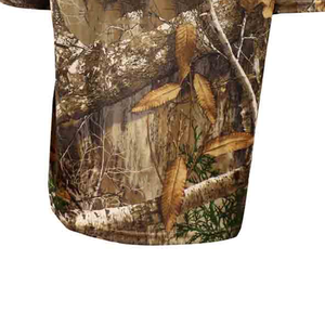 เสื้อยืดล่าสัตว์คุณภาพสูงสำหรับขายส่ง ลายพรางป่า น้ำหนักเบา แห้งเร็ว เหมาะสำหรับฤดูร้อน - Product Image 6