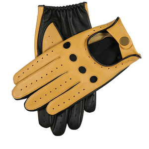 Gants d'équitation OEM style minimaliste unisexe en nylon et cuir PU, personnalisables en gros pour la course équestre aux meilleurs prix - Product Image 2