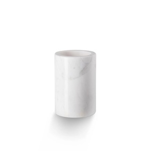 Ensemble de salle de bain en marbre Assured, trois pièces, plateau rectangulaire minimaliste, distributeur de savon, gobelet, sous-verre, facile à nettoyer - Product Image 3