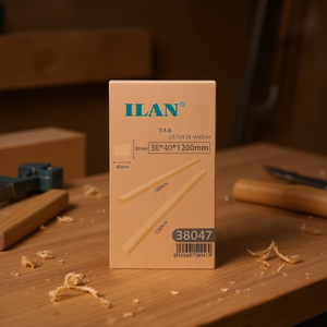 Listello in Legno Quadrato Ilan 30x40x1200mm per Progetti di Falegnameria - Product Image 2