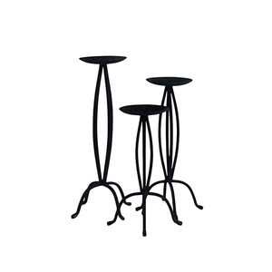 Most Selling Metal Pillar <b>Candle</b> <b>Holder</b> <b>Black</b> Finished for Home Event Parties Tabletop Lighting Decor <b>Candle</b> <b>Holder</b> - Product Image 1