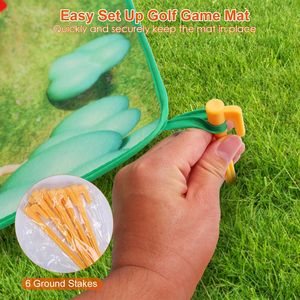 Set da 20 Palline da Golf Adesive e Tappetino da Allenamento per Pratica Indoor/Outdoor, Tappetino per Chipping e Allenamento di Golf - Product Image 3