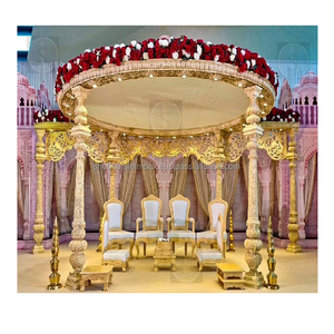 Indian <b>Wedding</b> Heer Mandap Decorations Durable Fiber Reinforced Plastic Shobha Jain Impex - Product Image 1