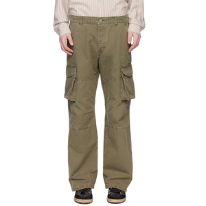 Pantalon cargo décontracté en coton sur mesure pour hommes - Coupe classique, léger, multi-poches, éco-responsable, idéal pour le jogging - Product Image 1
